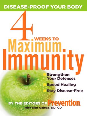 cover image of 4 Weeks to Maximum Immunity